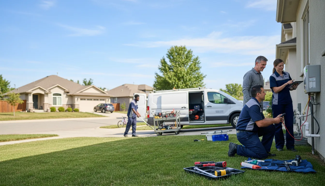 Tankless water heater service in Isonville, KY